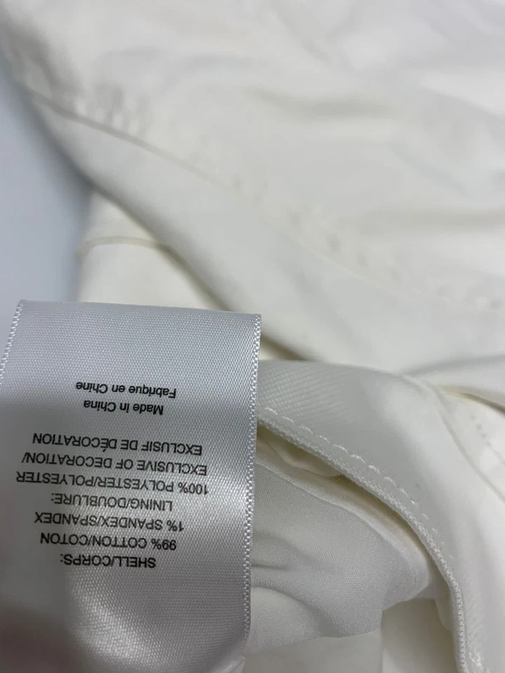 Tory Burch Jacket Blazer White 4 Women's  A29 - Image 4 of 4