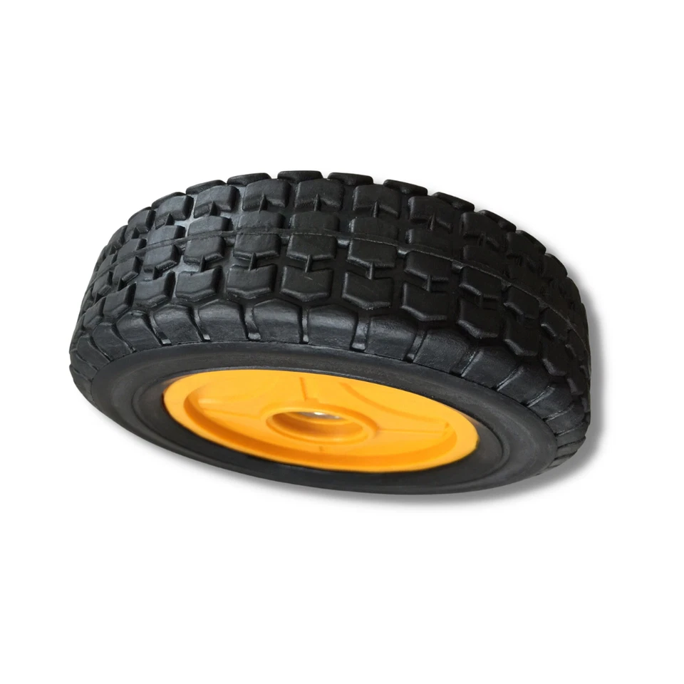 Mclane 8" Plastic Wheel w/double side bearing&tire Assy Rep. Part# 7058-8 - Image 4 of 4