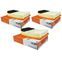 3X Mahle / Knecht Luftfilter LX 868 Air Filter FüR Volvo XC90 I