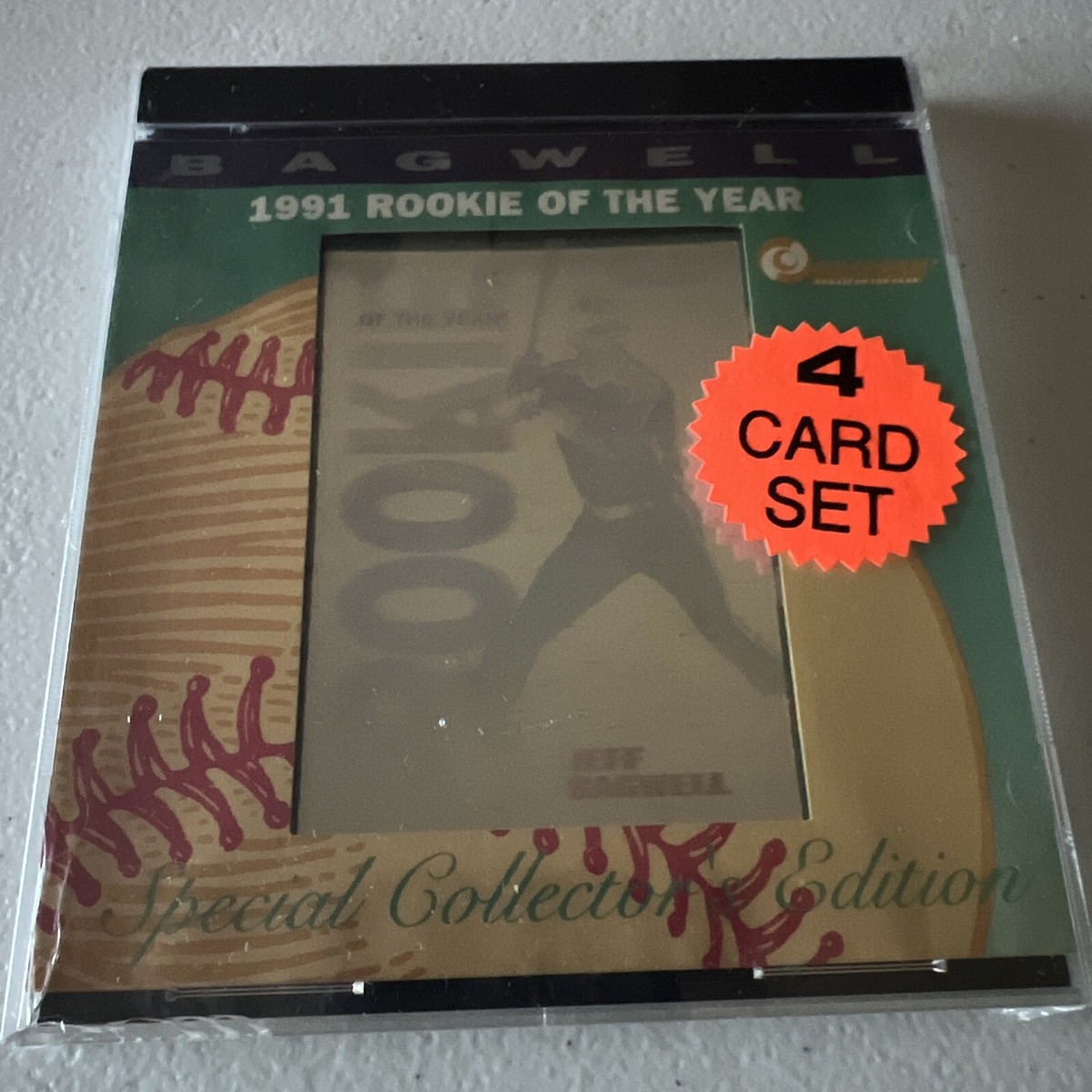 JEFF BAGWELL Hall Of Famer 1991 Rookie of the Year 4 Card Sets | eBay