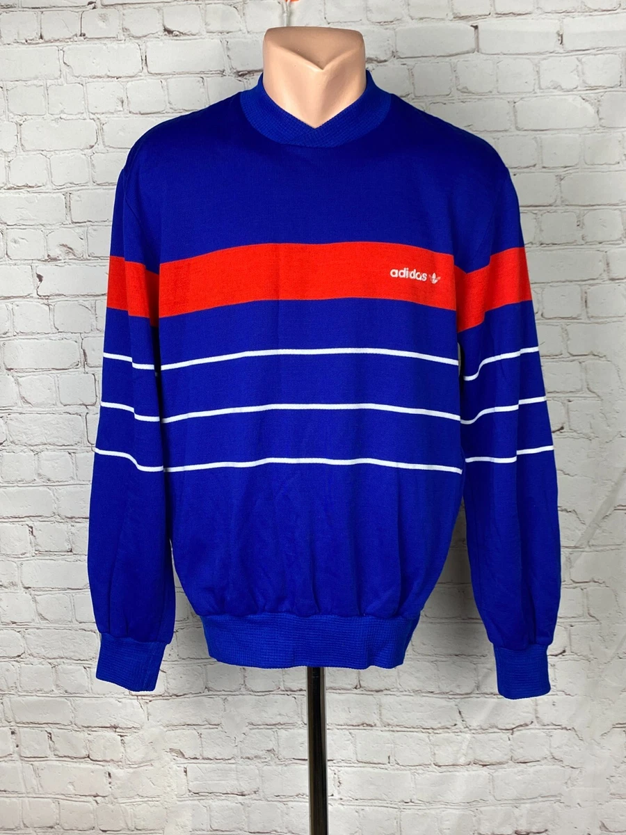 Football sweatshirt France Style Adidas jersey JUMPER Ventex 80 s