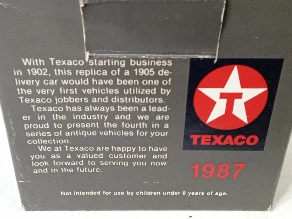 RARO ERTL Texaco 1905 Ford 1st Delivery Truck Diecast Cerraduras Banco de Monedas #4 9321UO Foto 3 de 4