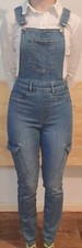 Latzhose 36 H&M Cargo overalls dungarees vintage thrifted skinny second hand Y2K