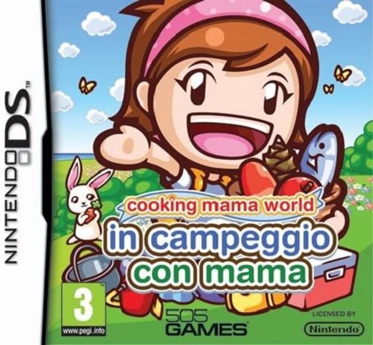 Cooking Mama World: Campeggio Con Mama (Italian Box - Multi Lang in Game)  (NDS)