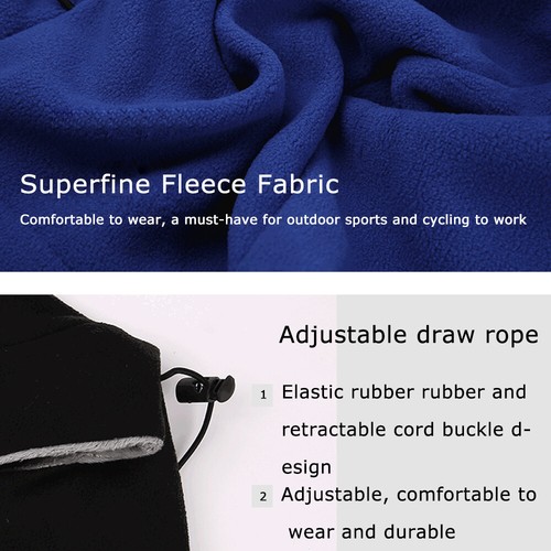 Neck Warmer Balaclava Winter Fleece Full Face Mask Windproof Ski Mask Hat Hood - 第 5/24 張圖片