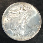 1992 Uncirculated American Silver Eagle US Mint Issue 1oz Pure Silver #N884