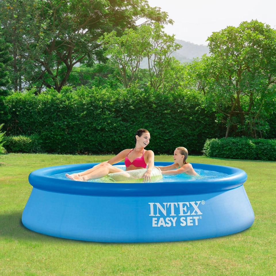 INTEX 28108NP Easy Set Pool 244x61 cm Planschbecken Schwimmbecken Gartenpool - Bild 2 von 4
