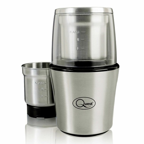 200W Wet And Dry Coffee Grinder Nut And Spice Grinder In Stainless