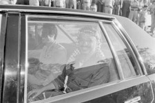 Meeting In Jordan Between Moamar Gaddafi, Yasser Arafat 1978 Old Photo 1