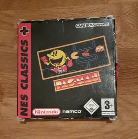 Nes Classics Pac Man Gameboy Advance