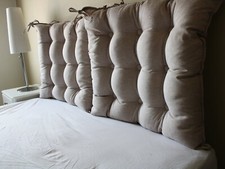 BOLOGNA Schienale POGGIATESTA cuscini imbottiti capitonnè TESTIERA letto TESTATA