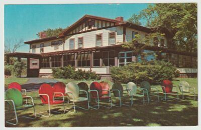 Unused Postcard Maxson Manor Route 2 Oregon Illinois IL 