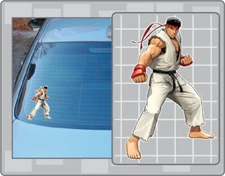 RYU Vinyl Decal #2 Car Truck Window Sticker Street Fighter Laptop Decal