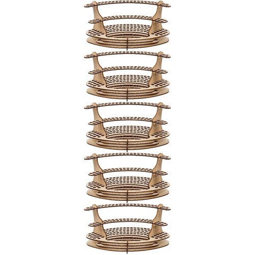 5 Count Pen Storage Holder Office Pencil for Desk Aesthetic Focal Pens - 第 9/12 張圖片