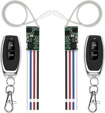 433Mhz Universal Wireless RF Remote Control Switch DC 6V 12V 24V 1CH Channel Rel