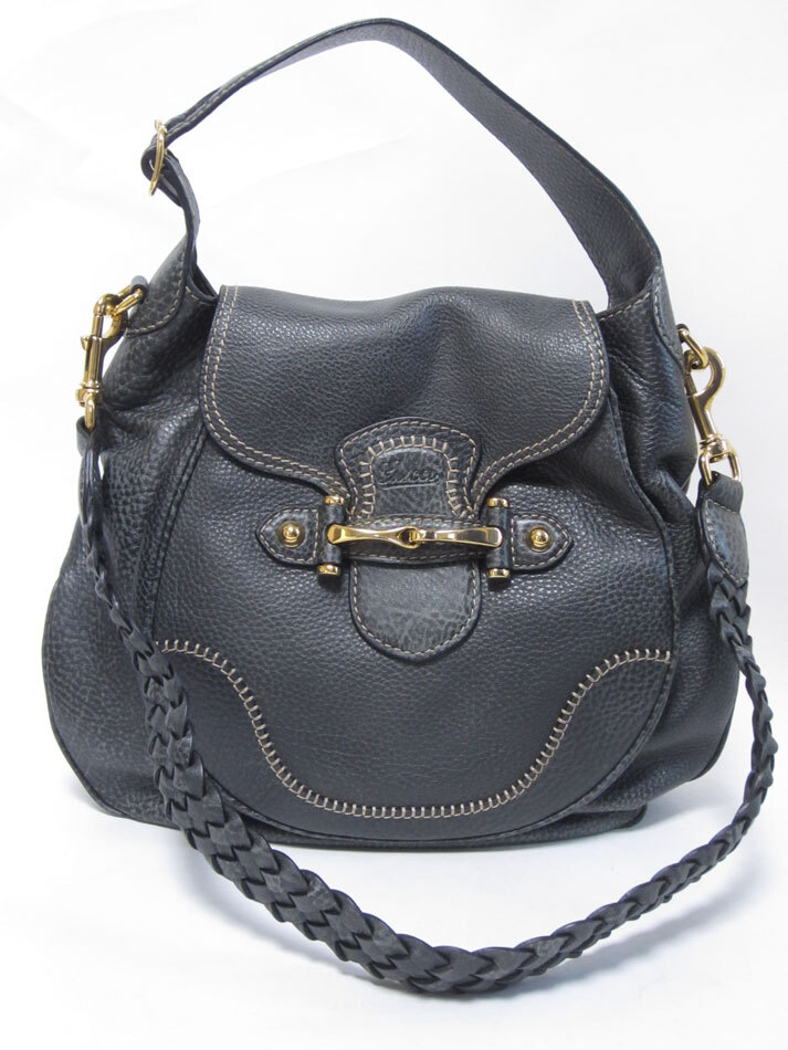 グッチ ニンファエア レザー 2way バッグ Gucci 2Way Bag Shoulder Leather Gray 223955 | eBay