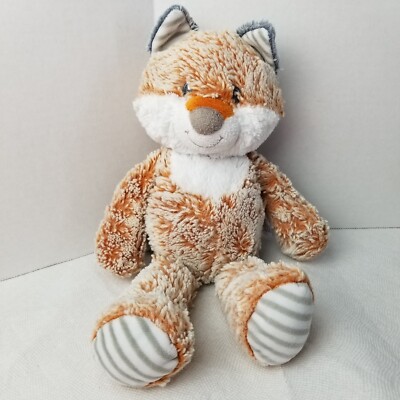 Aurora Ebba Plush Cuddlers FELTON FOX Lovey Baby Toy Stripes 14''