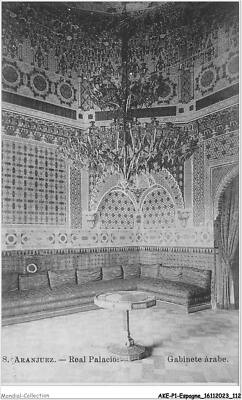 AKEP1-0057-SPAIN - ARANJUEZ - Royal Palace - Arab Cabinet