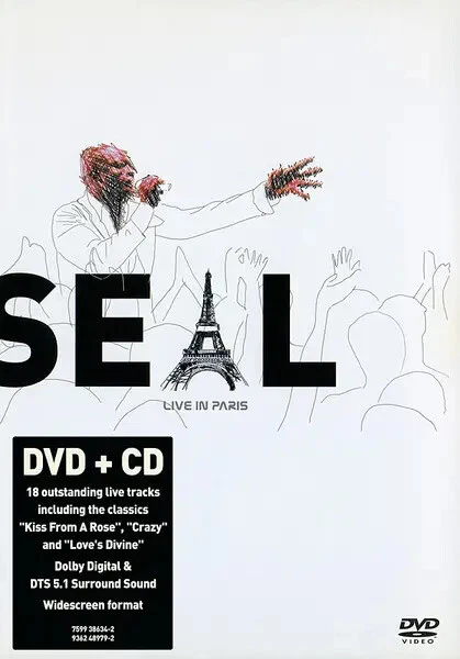 Seal CD & DVD Live In Paris Coffret Scellé Warner Music Vision Allemagne - Photo 1/1