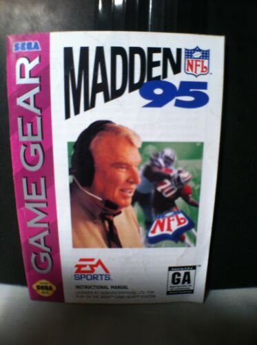 "Manuale di gioco ""Madden 95" - Foto 1 di 2