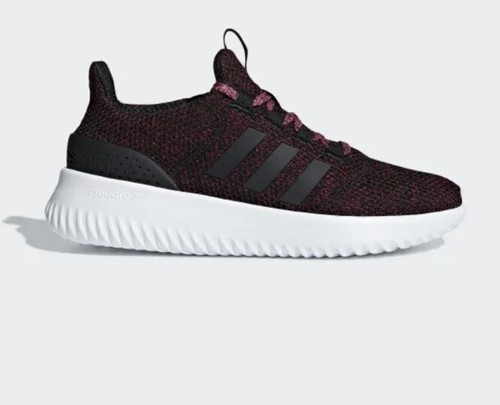 adidas CloudFoam Ultimate Damskie trampki Sneakersy Buty Czarne Burgundowe BB7752 - Zdjęcie 1 z 9