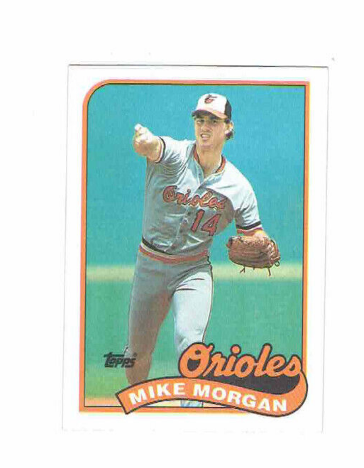 477 大リーグカード　マイケル.タッカー Mike Morgan Orioles Pitcher #788 Topps 1989 Baseball Card | eBay