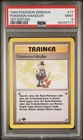PSA 9 Pokémon Trader - 77/102 Base Set 1st Edition 🇩🇪 GERMAN Pokémon Card 1999