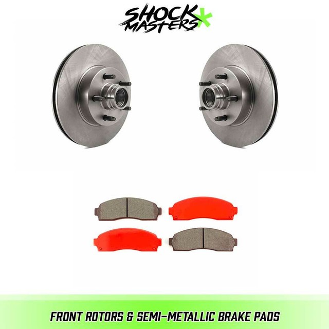 Front Rotors & SemiMetallic Brake Pads for 20102011 Ford Ranger eBay