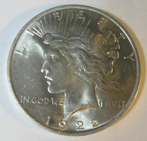 1922 Silver Peace Dollar -Very Choice unc (#926T)