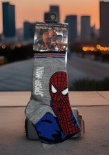 2007 Spider-Man 3 Movie Kids Acrylic Socks Shoe Size 7 1/2 - 4 New Old Stock