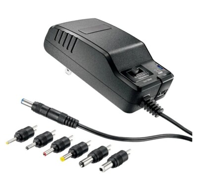 Insignia Multi-Voltage universal AC Adapter with USB Port (NS AC 1200 )