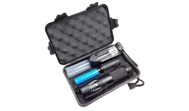 UltraFire 50000LM Zoom LED Flashlight  +18650 Battery +Charger **PROMO* - image 3 of 4