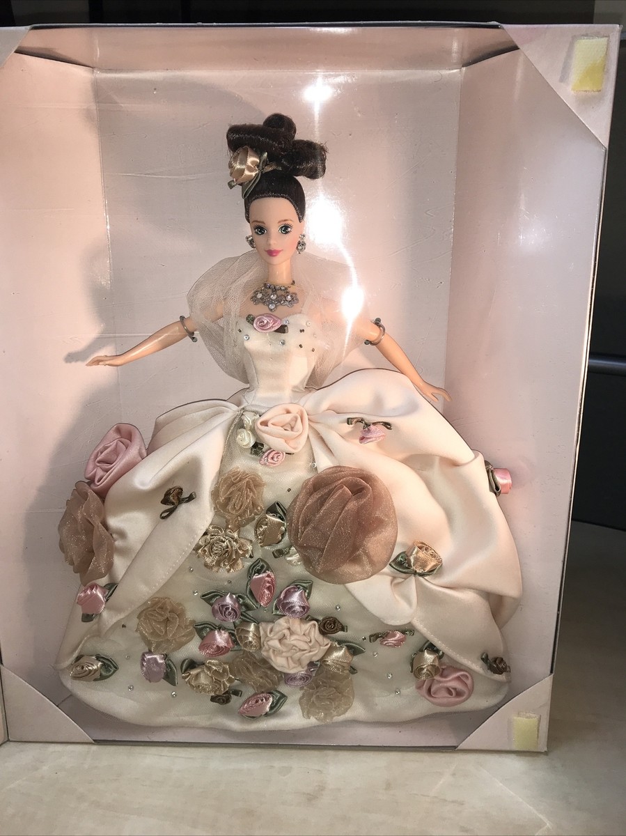 ANTIQUE ROSE BARBIE DOLL 1996~LIMITED EDITION FLORAL SIGNATURE