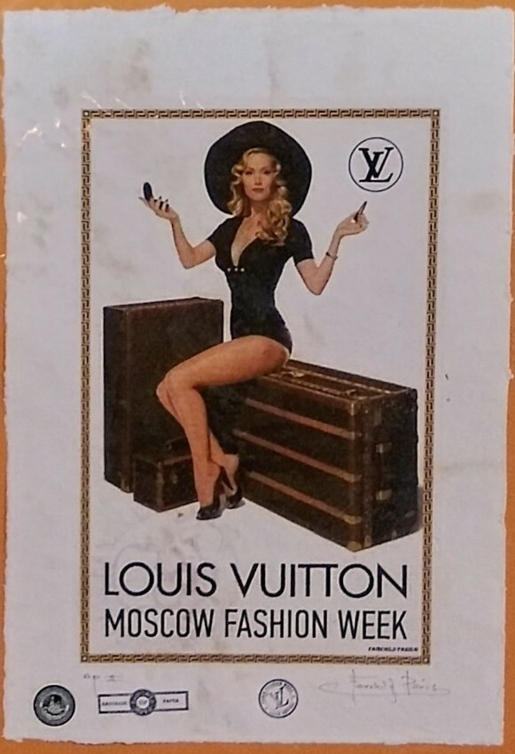 Louis Vuitton, Moscow Fashion Week, AP. 22'x 15'x Hand Signed