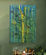 64”X44” Mark Little original canvas ￼painting OOAC Acrylic,Abstract, Action XL