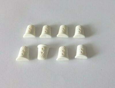 Lot De 8 Boutons Anciens "Le Mieux Fini" - Satin Noir, Diamètre 3.1-3.6 Cm - France