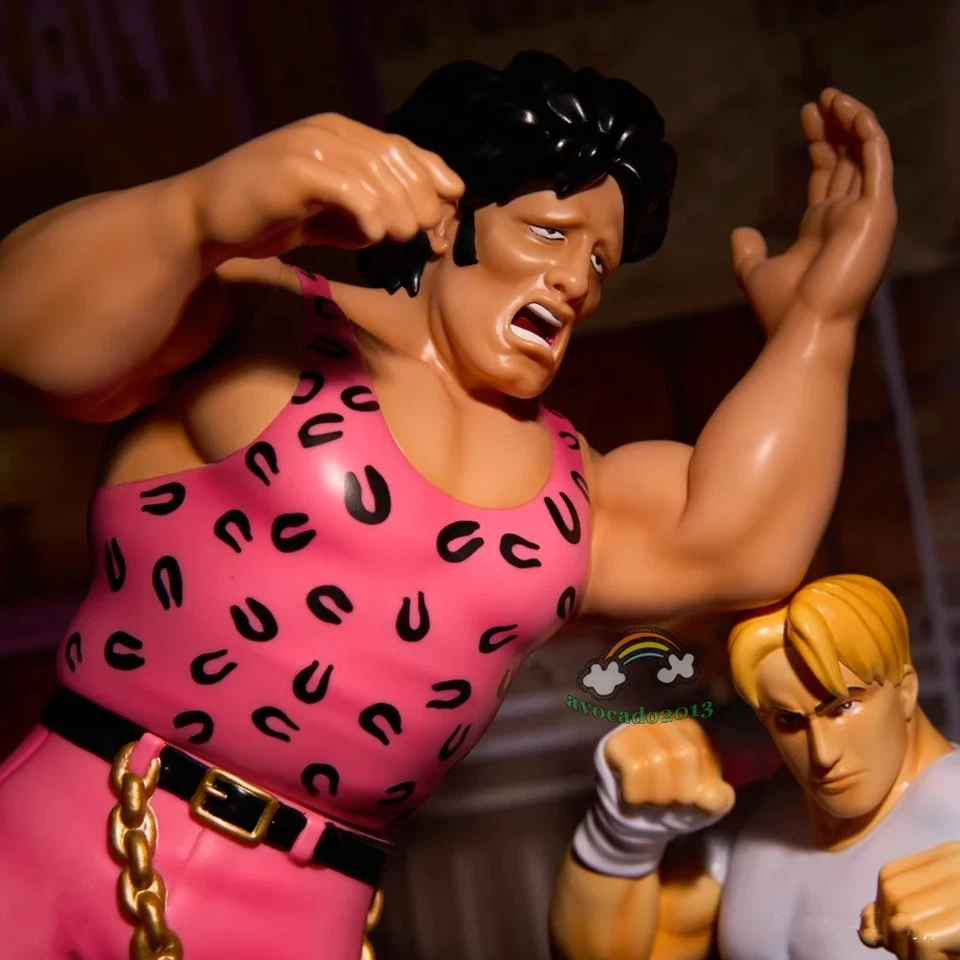 Unbox Final Fight Andore Vinilo Suave H24cm Diseñador Figura Regalos Foto 4 de 4