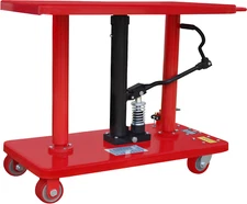 Low Profile Post Lift Table, 1000 Lb. Cap., 36x18 Platform, 30 to 48 Lift Range