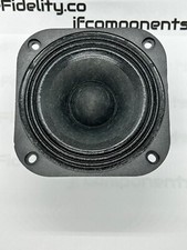 Miwell 3.5" midrange/fullrange speaker driver Paper Cone 4 Ohm 60W