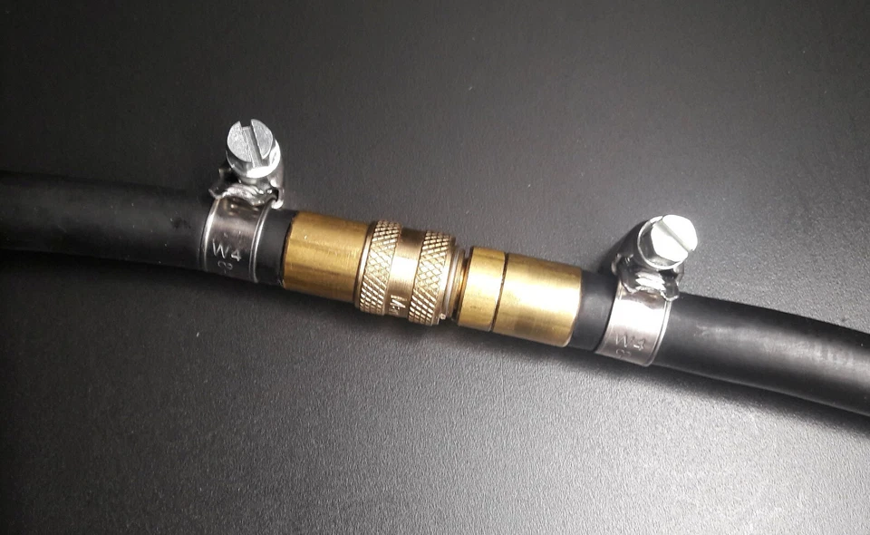 Schnellverschlußkupplung für Benzinschlauch 8 mm beidseitig selbstschließend - Bild 4 von 4