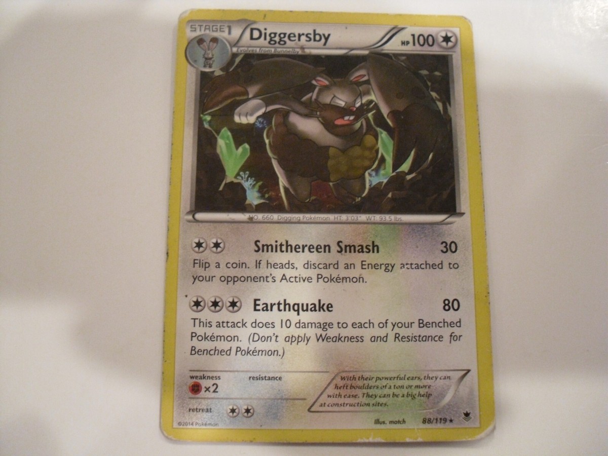 pokemon diggersby card - (90/160) MAHOU SWSH08 Diggersby - 147/192 (Reverse Foil)