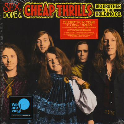 レコード　Cheap thrill Janis Joplin Janis Joplin & Big Brother - ‎Sex Dope Cheap Thrills 2 x LP
