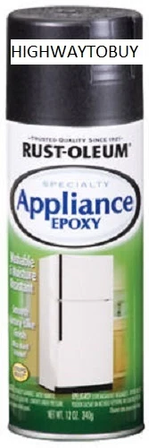 Rustoleum black appliance paint sale