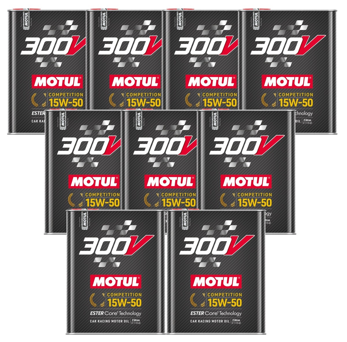 MOTUL 300V Competition 15W-50 2缶セット MOTUL 300V Competition 15W-50 2缶セット