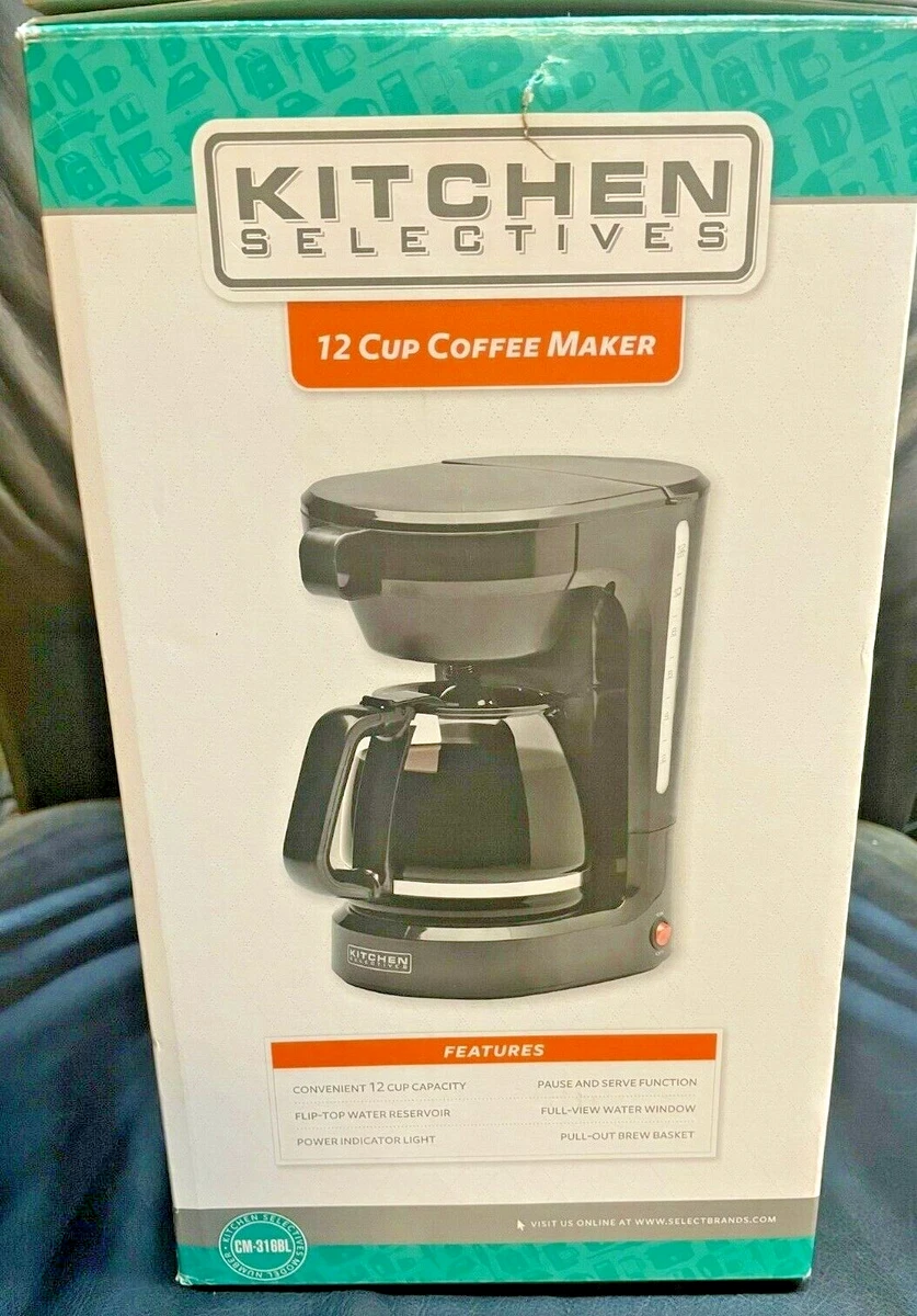 Kitchen selectives single serve coffee cheap maker