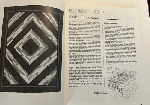 Strip, Trip, Shadow Quilts American School Of Needlework Marti Michell 1990 - Picture 6 of 7