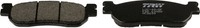 TRW MCB699 Bremsbelagsatz, Scheibenbremse