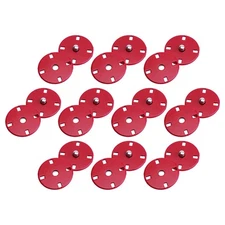 10 Pcs Sewing Accessories Metal Fasteners on Snap Buttons Decorative