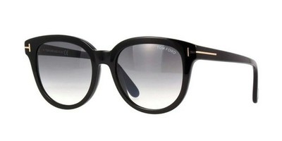 Tom Ford FT 0914 01B Sunglasses Shiny Black Gradient Smoke Lens New Authentic