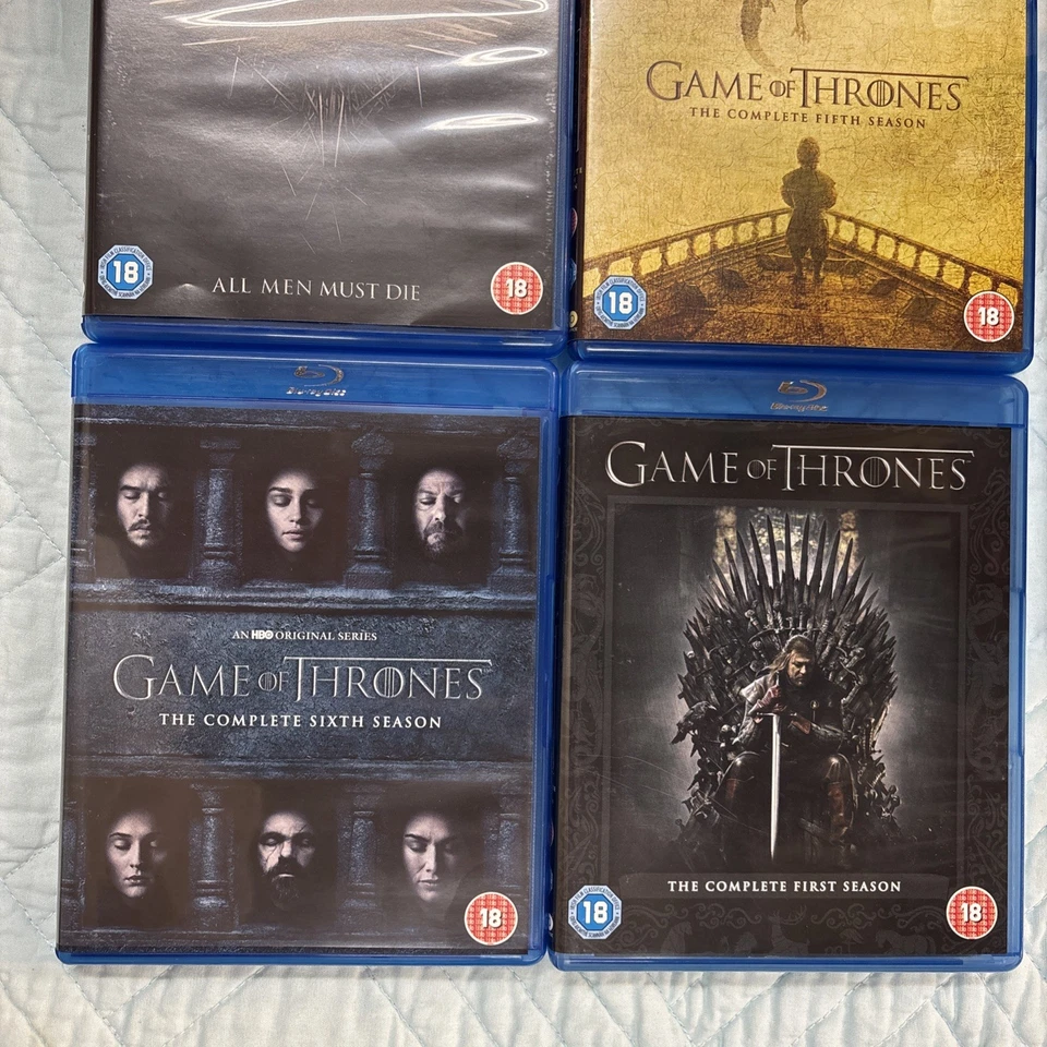 Game of Thrones Blu-Ray The Complete Seasons 1-6   - Disc Set Dolby Foto 3 de 4